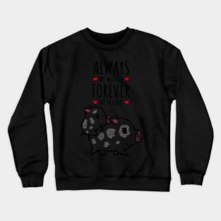 Cute Pig Mother. Crewneck Sweatshirt